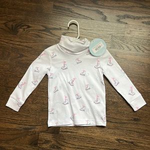 Ice skating turtleneck